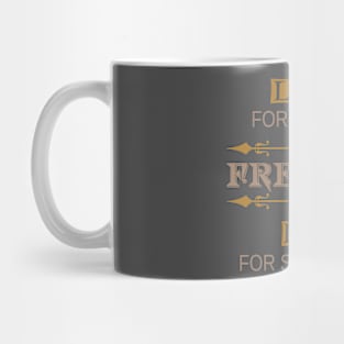 Freedom T Shirt Mug